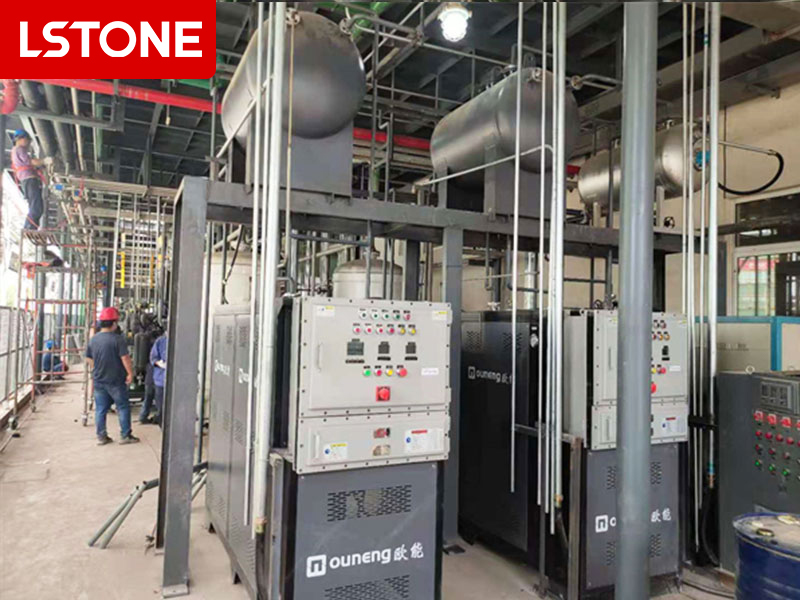 光電高分子材料生產工藝的優化,高分子材料加熱油溫機